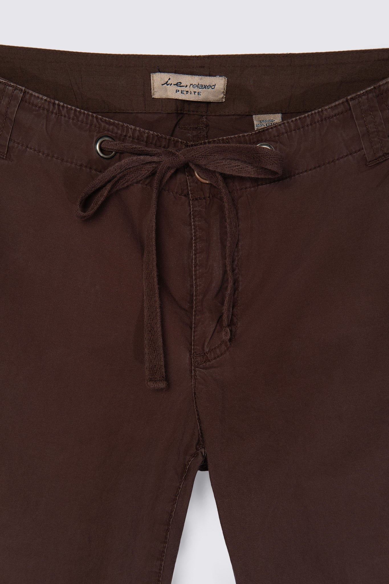 Y2K I.E. Embroidered Lowrise Drawstring Capris