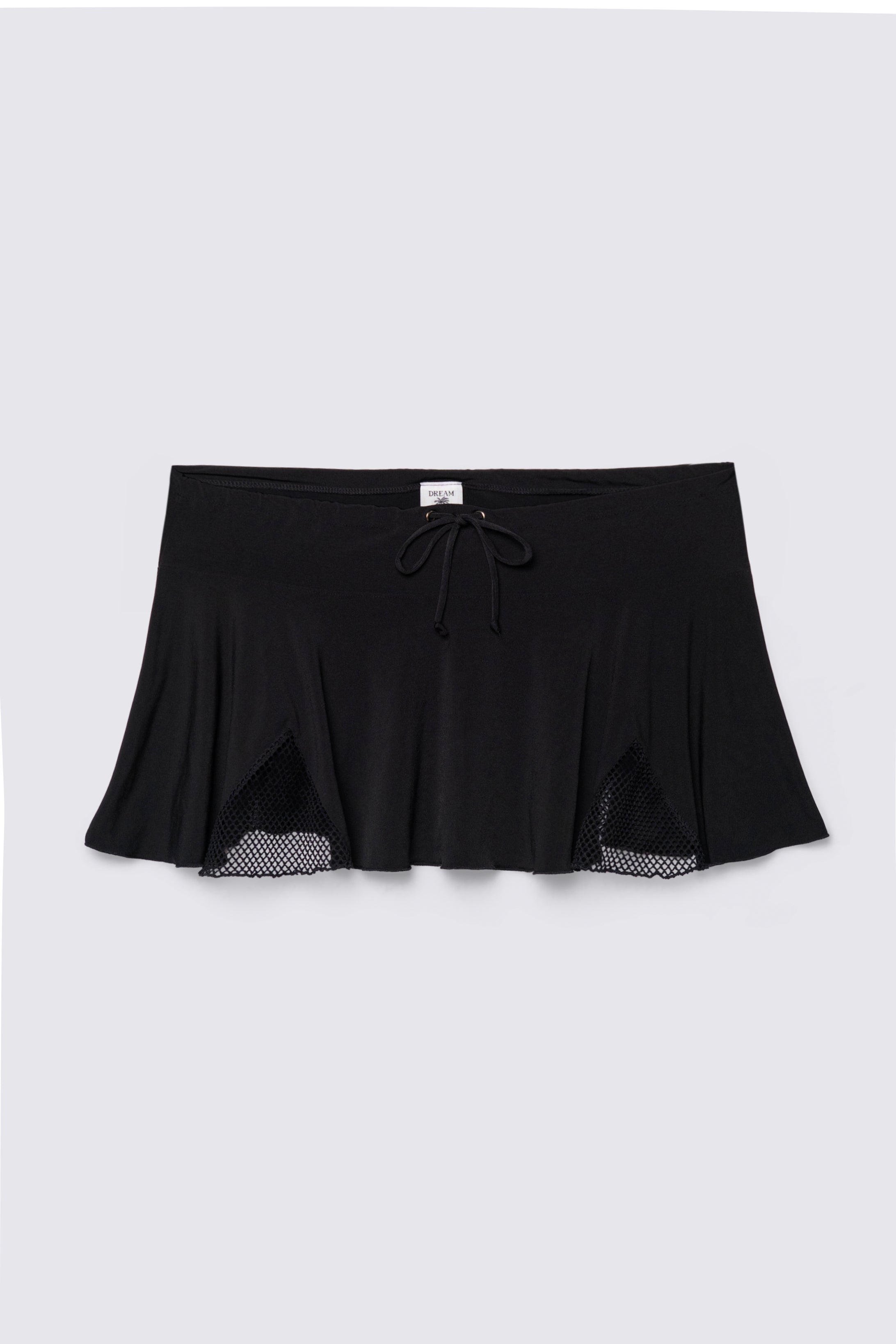 Y2K Lowrise Drawstring Coverup Mini Skirt