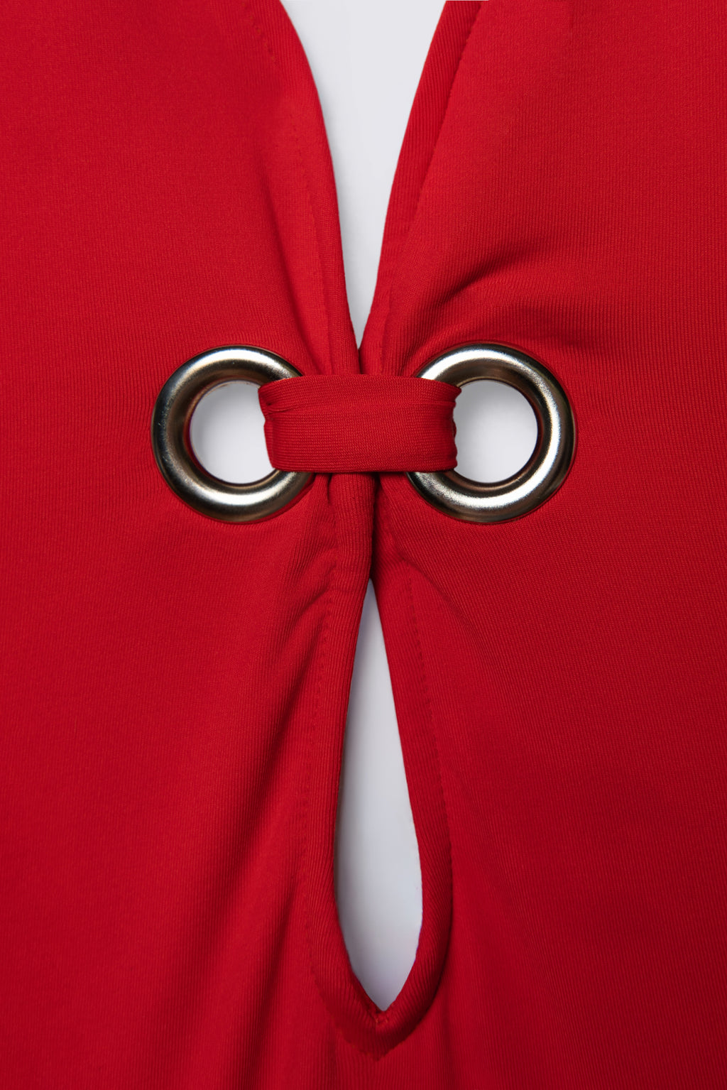 Y2K Grommet Halter One Piece