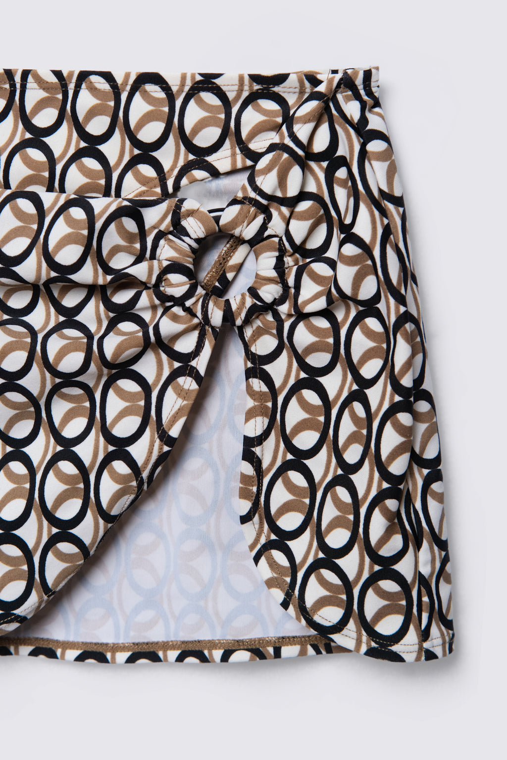 Y2K Lowrise Cutout Swim Skirt