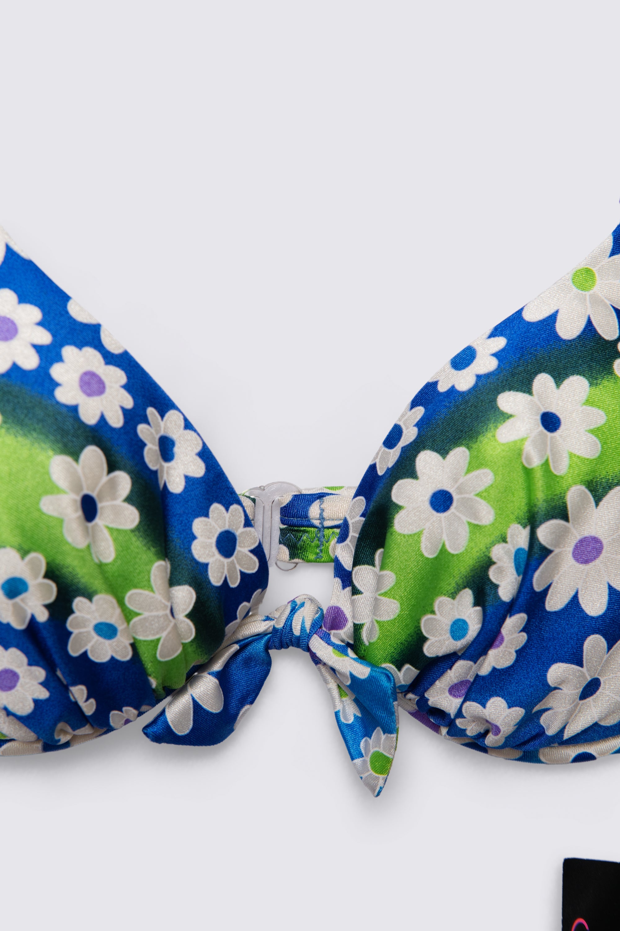 Y2K Deadstock California Waves Push-up Bikini Top