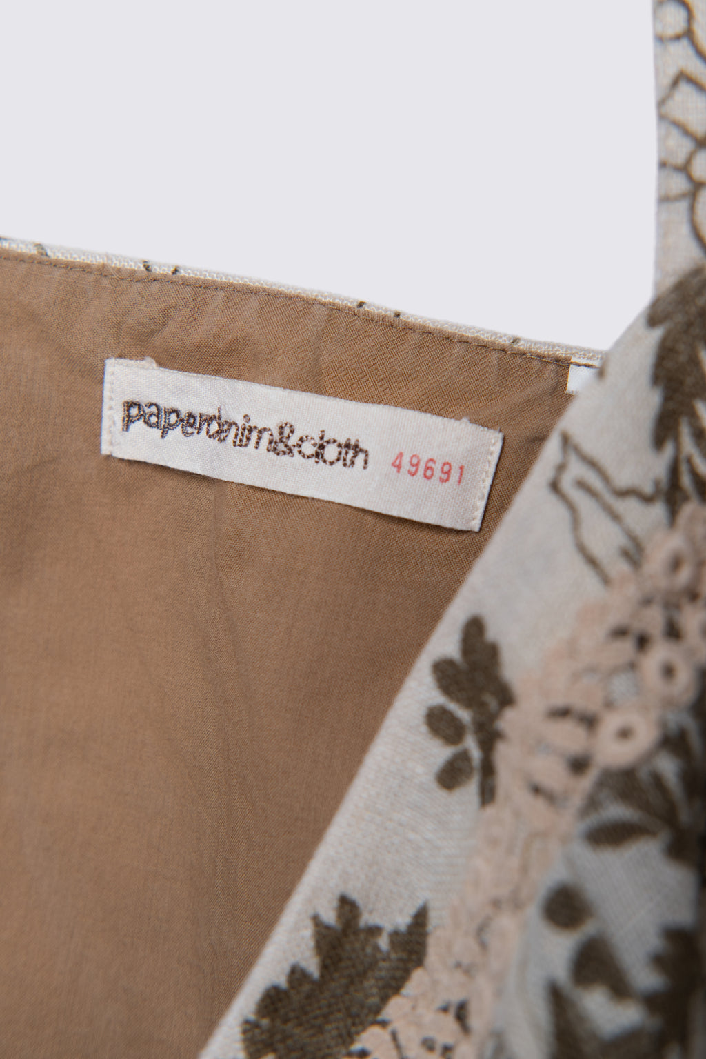 00s Paper Denim & Cloth Layered Cotton Babydoll Top