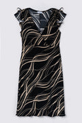 Y2K Charlotte Russe Swirl Print Dress