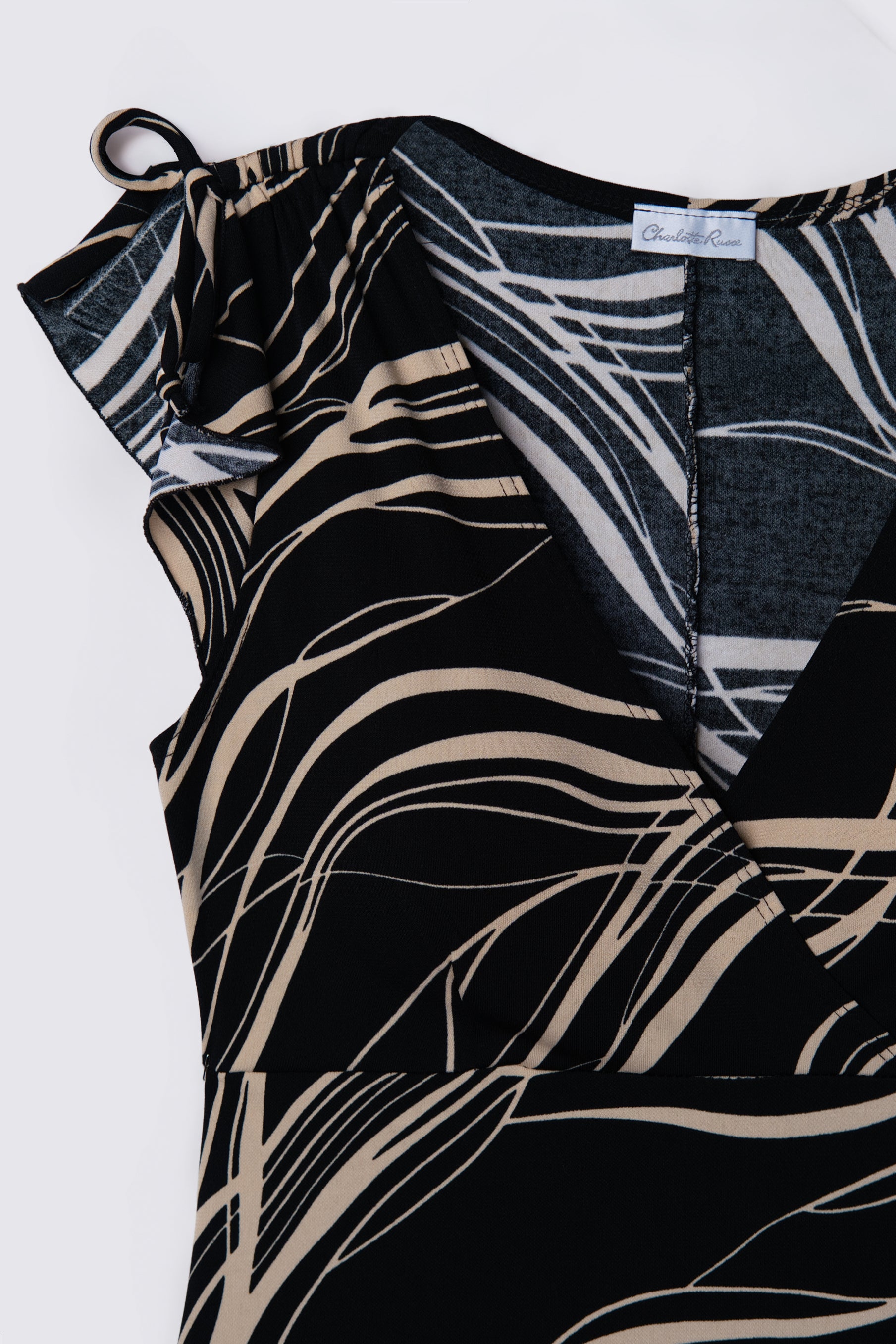 Y2K Charlotte Russe Swirl Print Dress