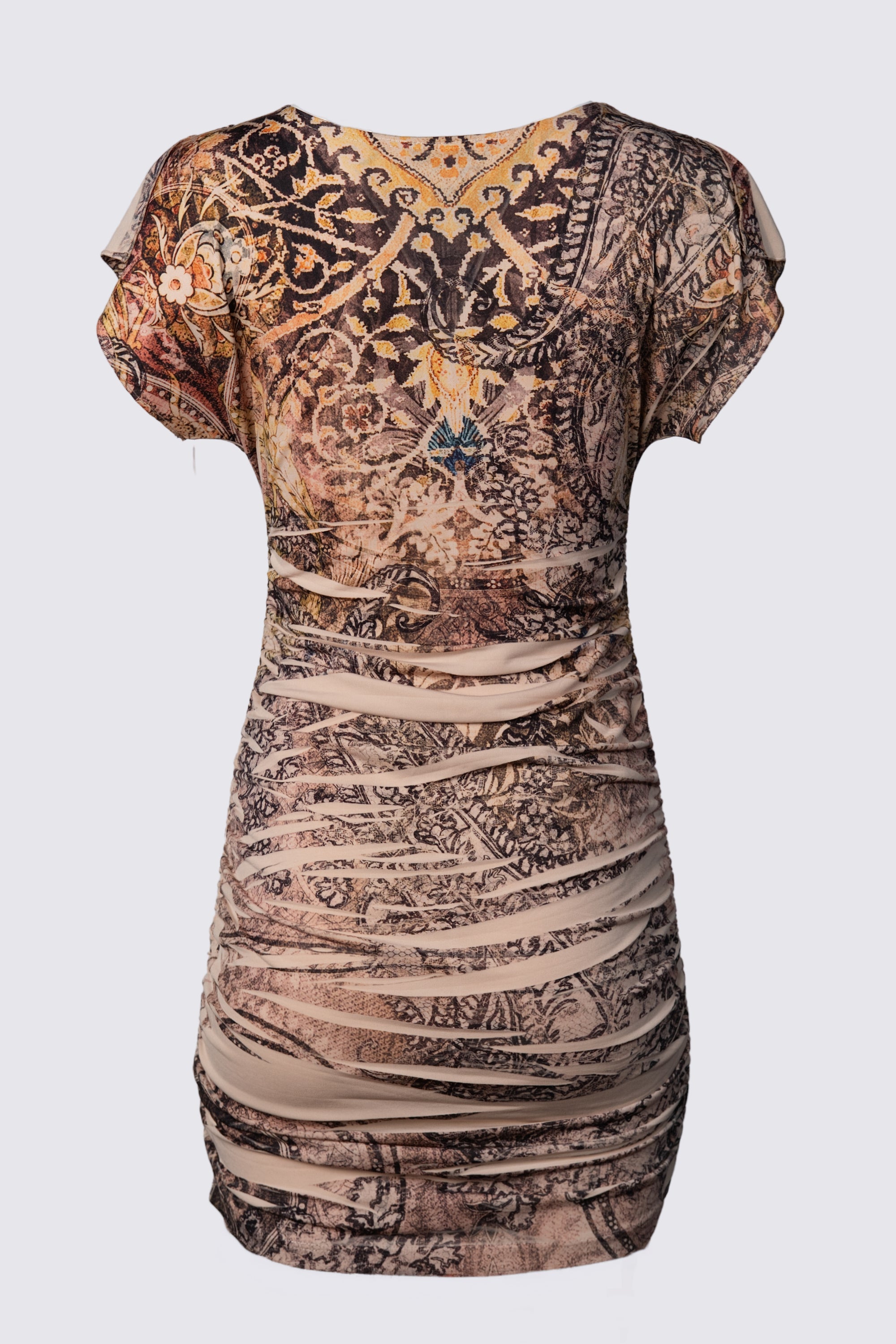 Y2K Sublimation Print Bodycon Dress – Calico