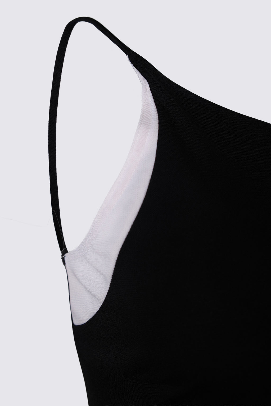 90s Jump Black & White Slip Dress