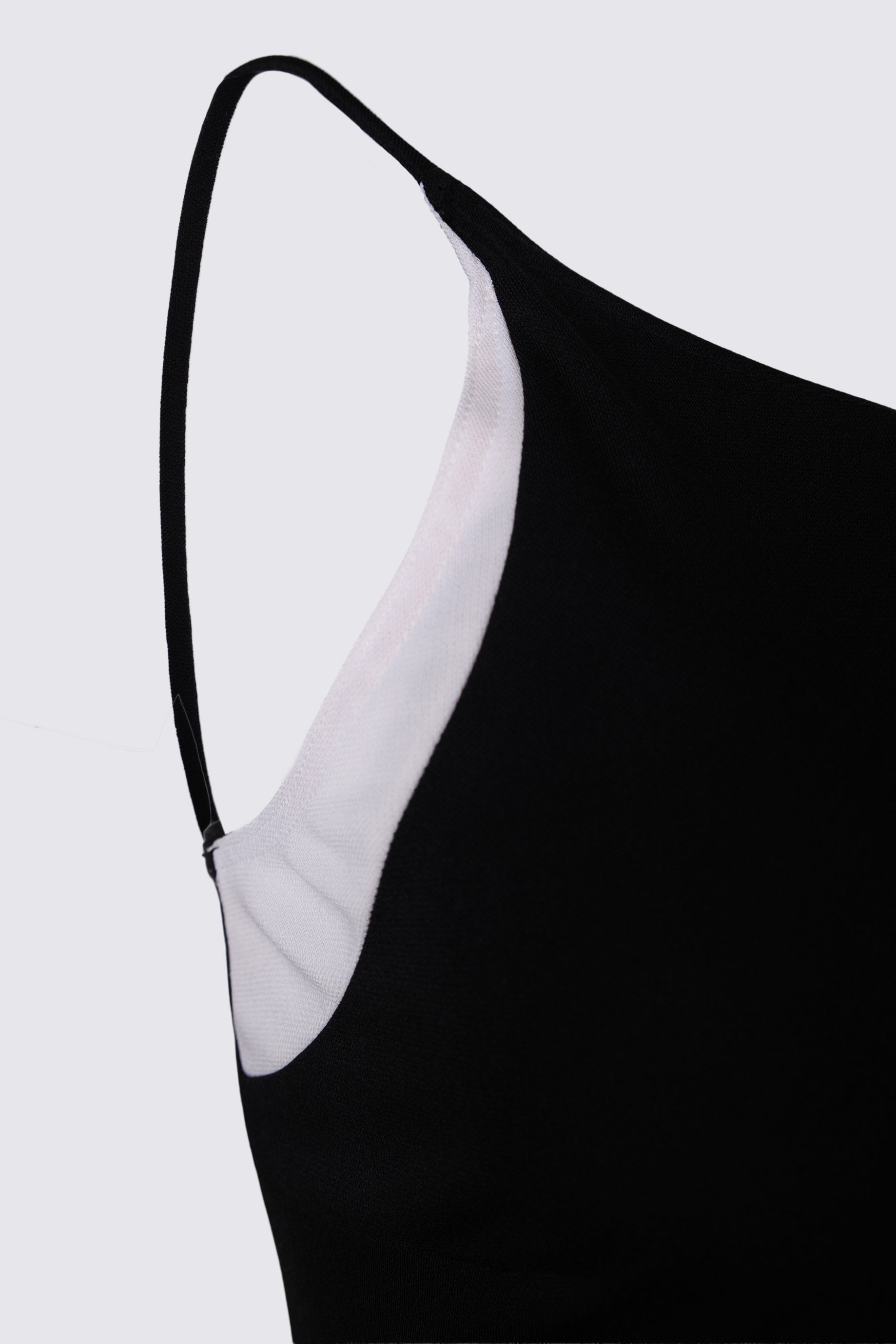 90s Jump Black & White Slip Dress
