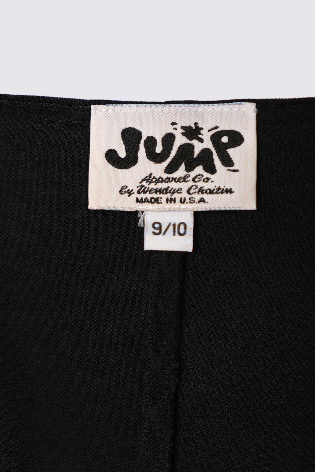 90s Jump Black & White Slip Dress