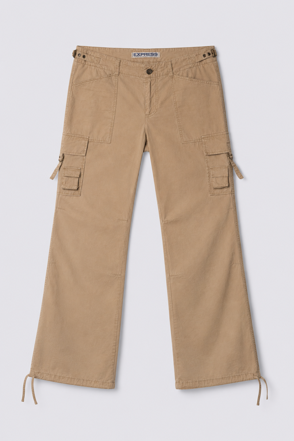 Y2K Express Mid Rise Convertible Cargo Flares