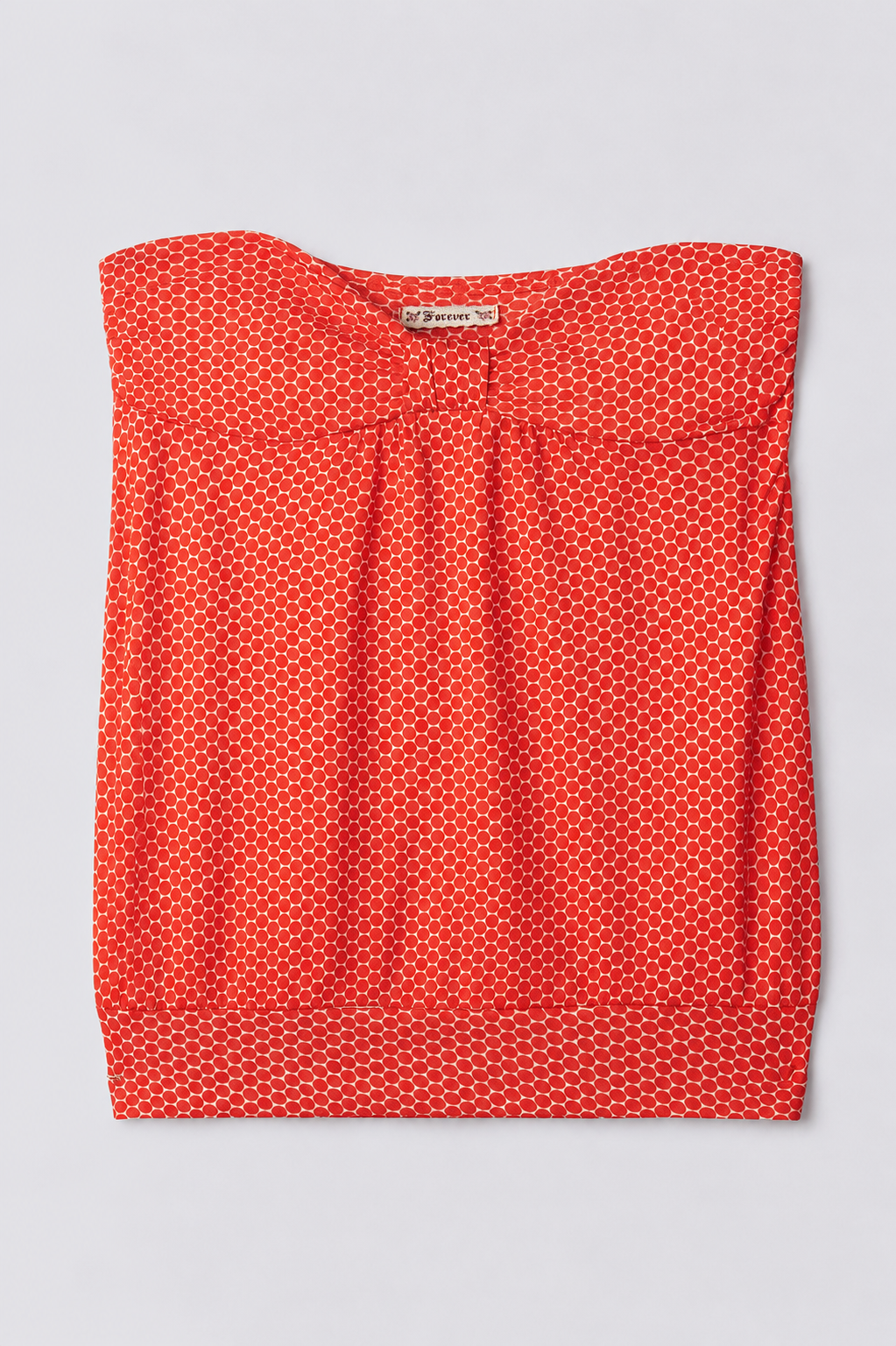 Y2K F21 Bubble Tube Top
