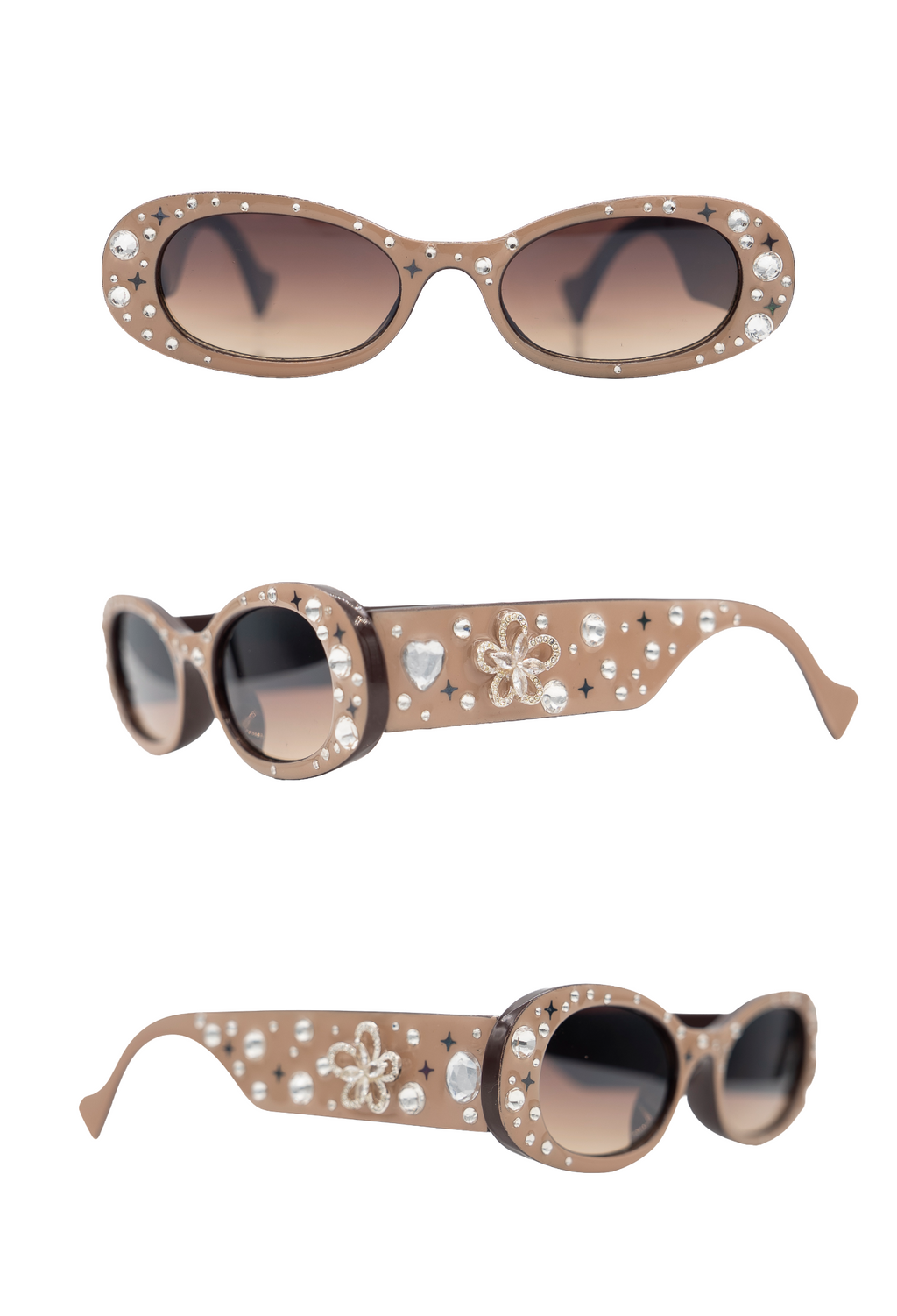 House of Correia Flower Starchild Oval Sunnies