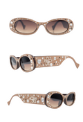 House of Correia Flower Starchild Oval Sunnies