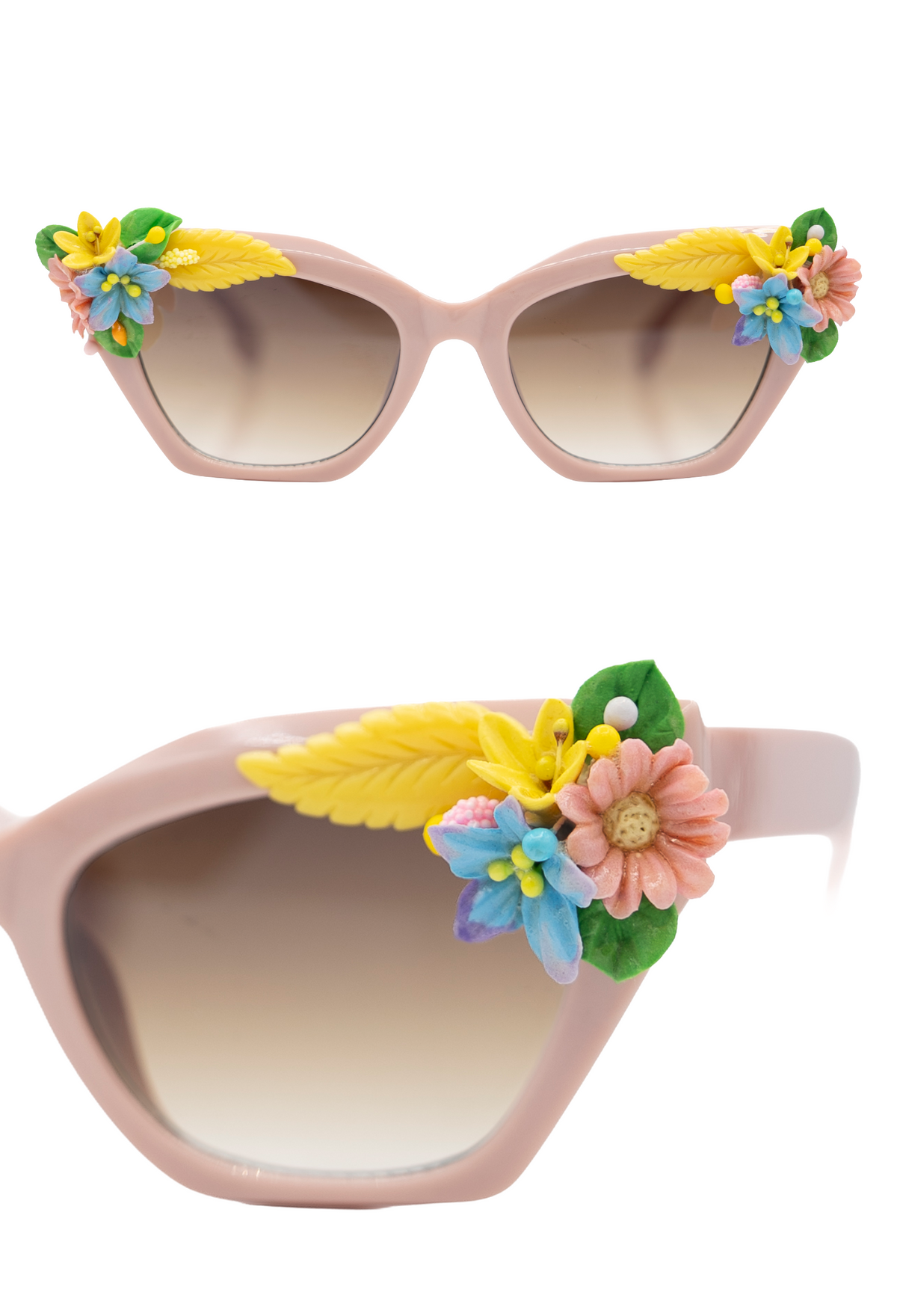 Yay! Flowers Oversize Cateye Sunnies