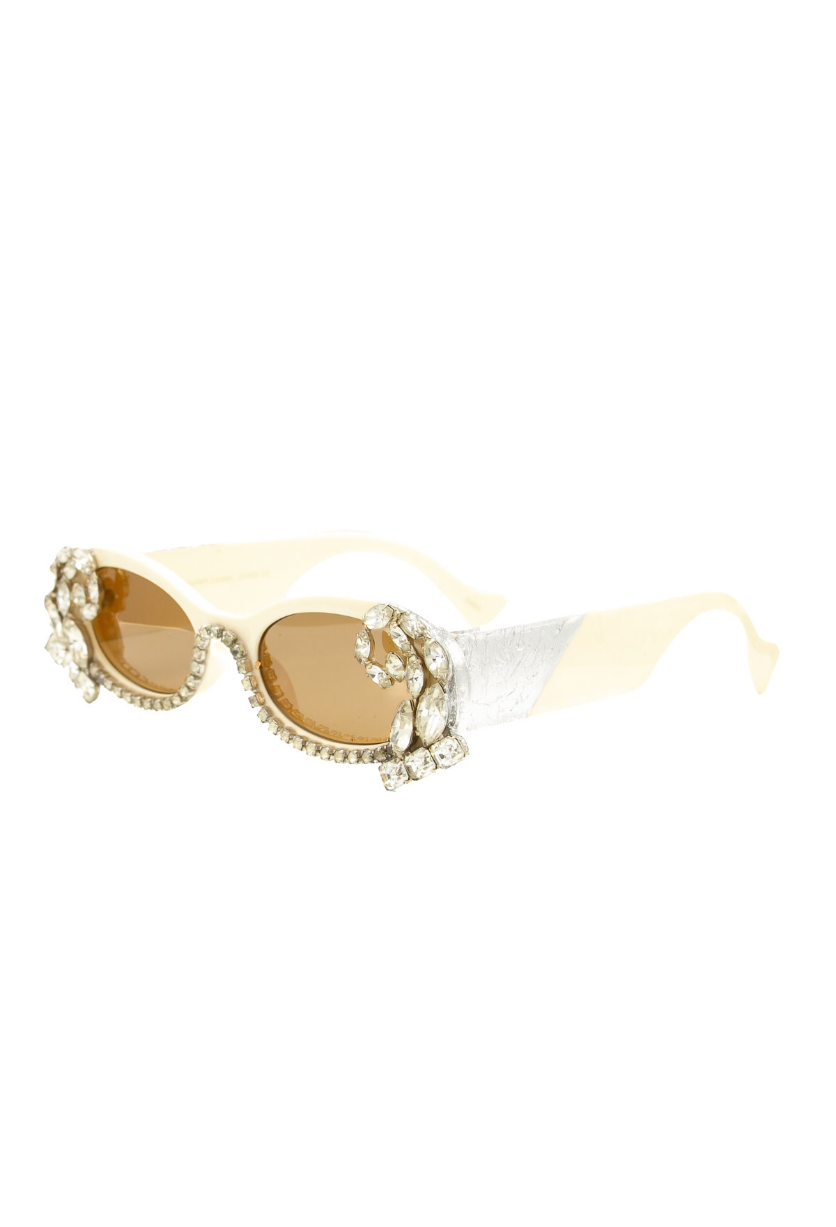 Dancing Queen Jeweled Oval Sunnies