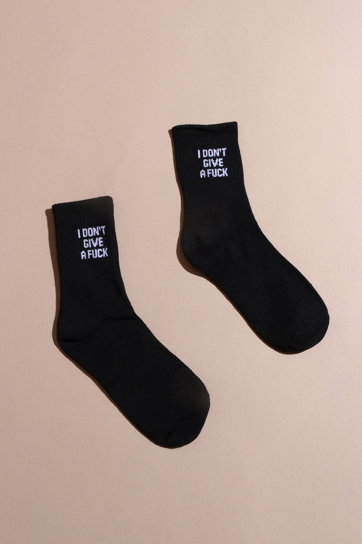 IDGAF Crew Socks