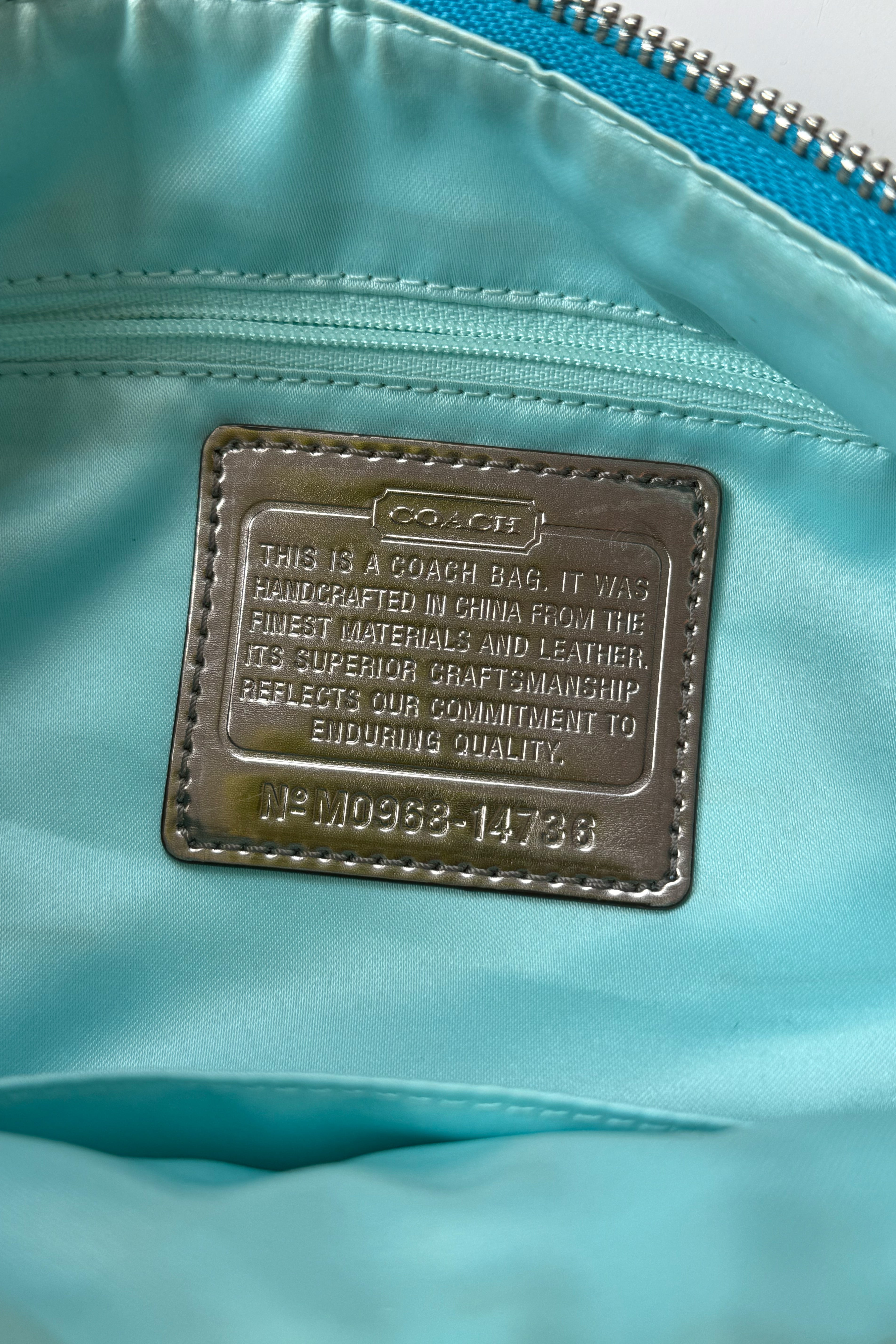 Spring 2009 Coach Poppy Groovy Scarf Print Shoulder Bag