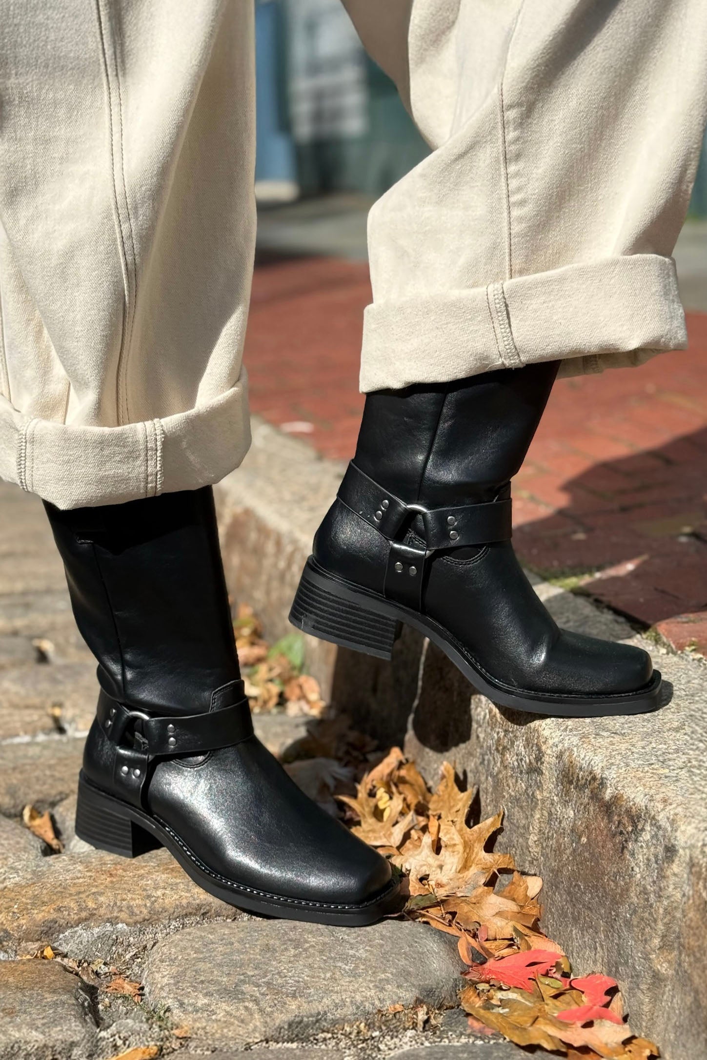 Matisse Autumn Harness Moto Boots