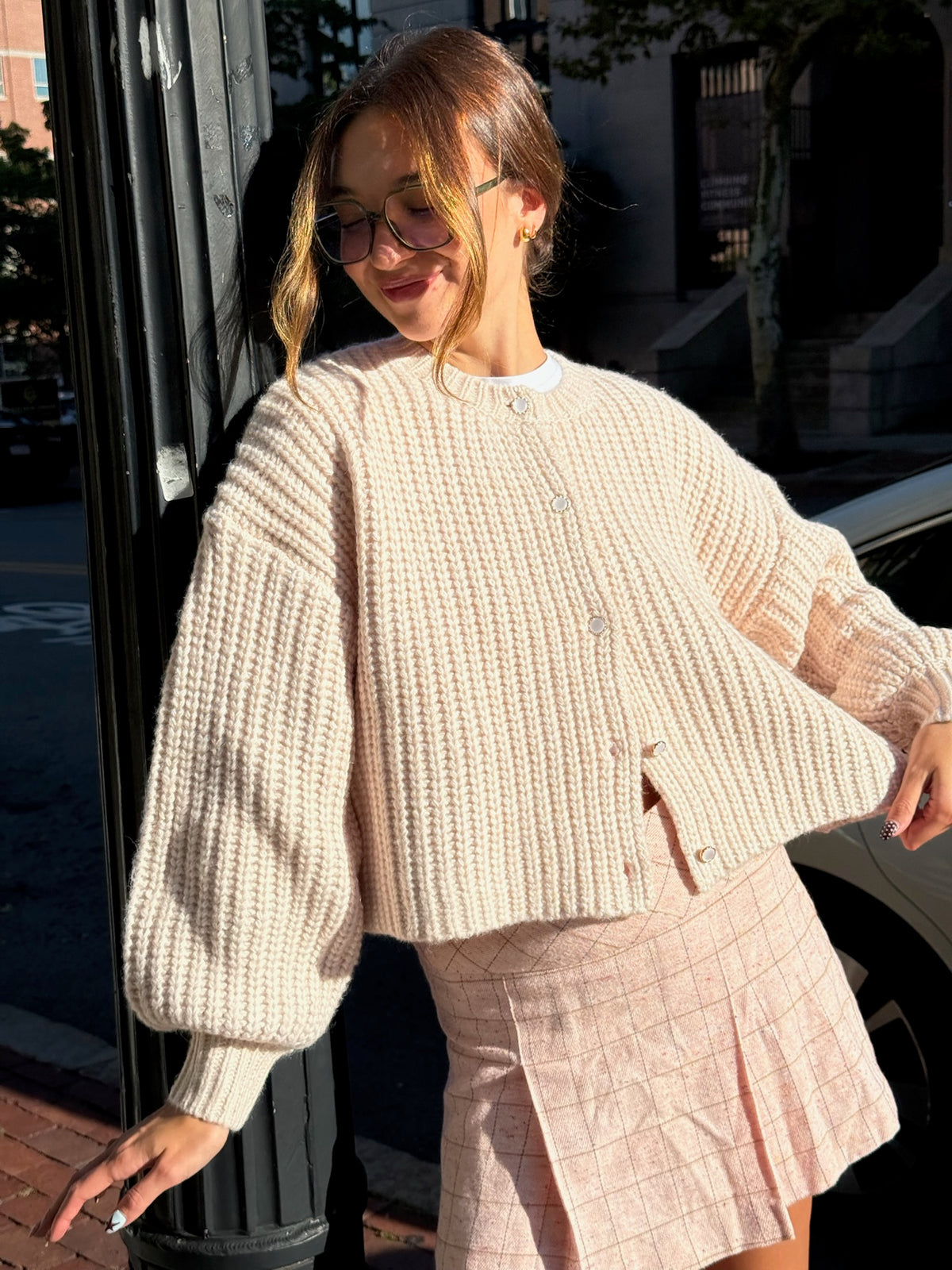 MINKPINK Marlo Chunky Knit Cardi