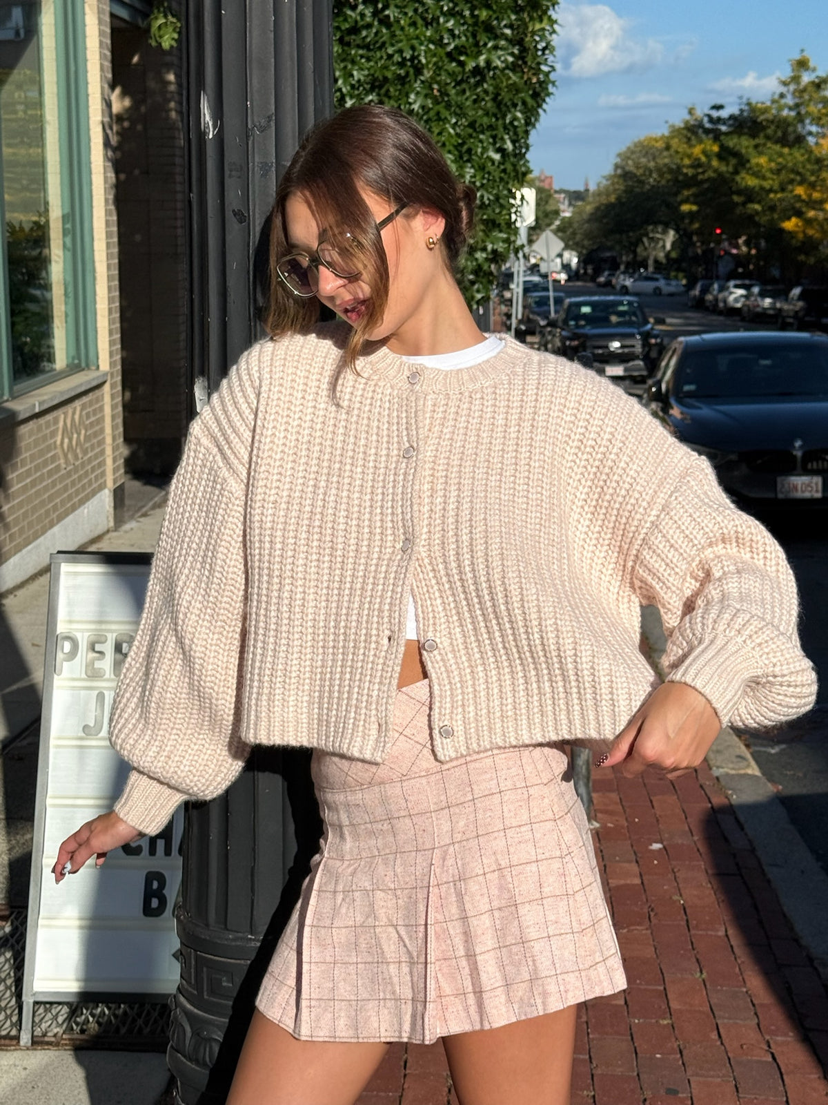 MINKPINK Marlo Chunky Knit Cardi