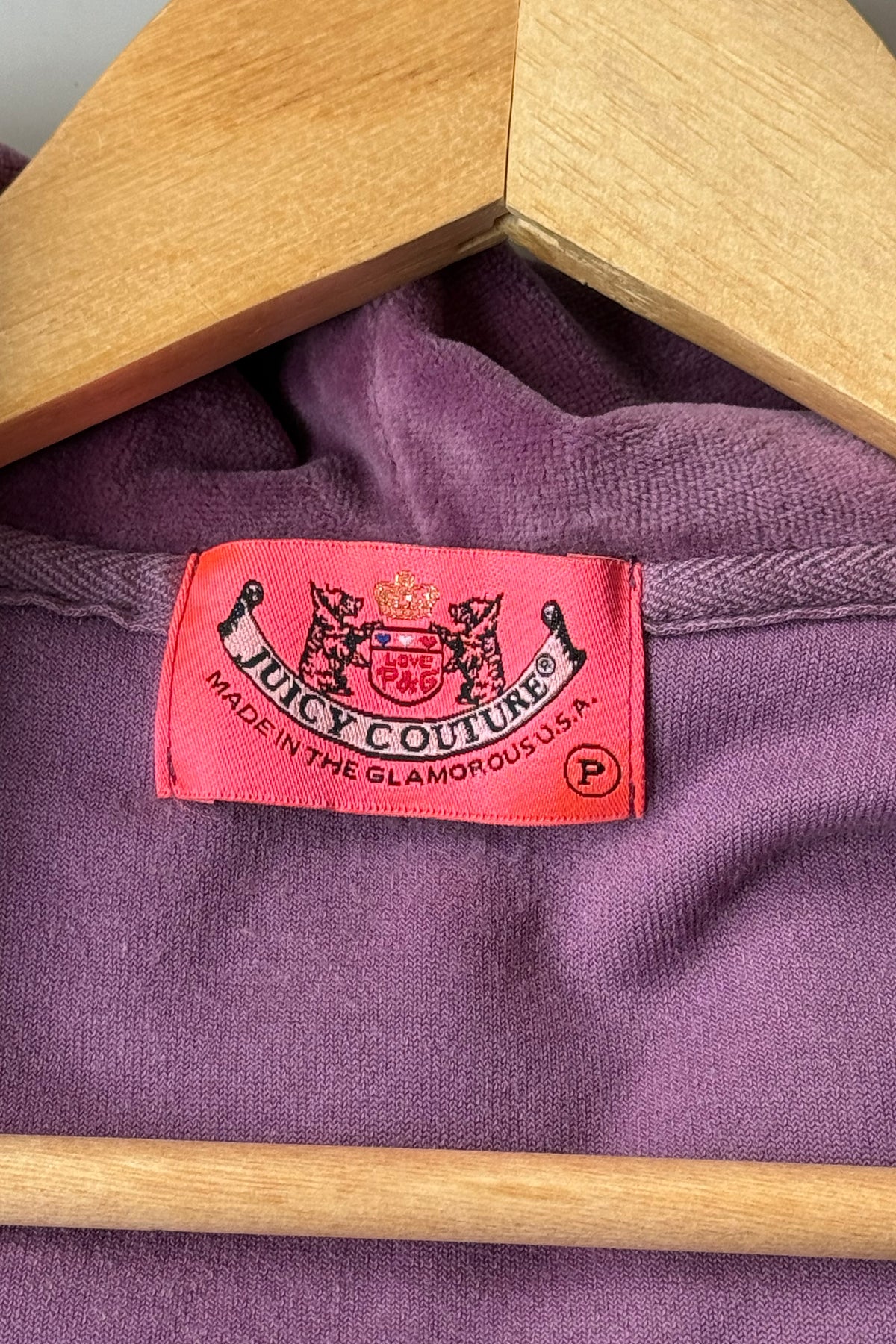 Early 2000s Juicy Couture Velour Zip Hoodie