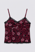 Ice Silk Babydoll Cami Top