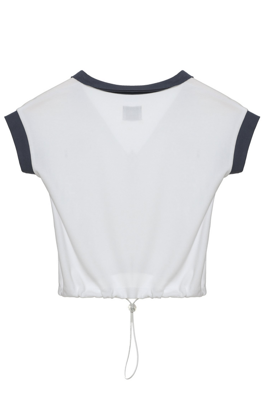 Boys Lie Tennis Courts TC Rugby Tee