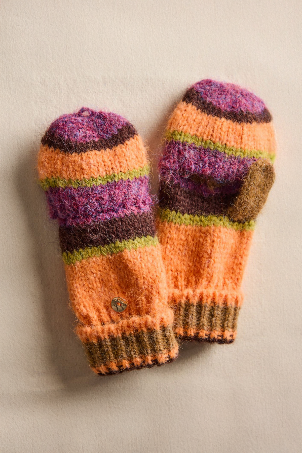 Free People Super Stripe Gloves