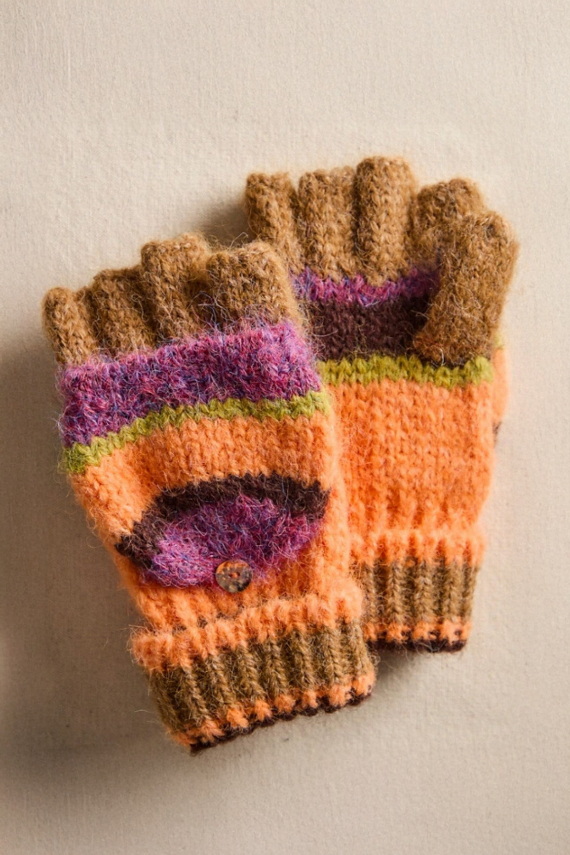 Free People Super Stripe Gloves