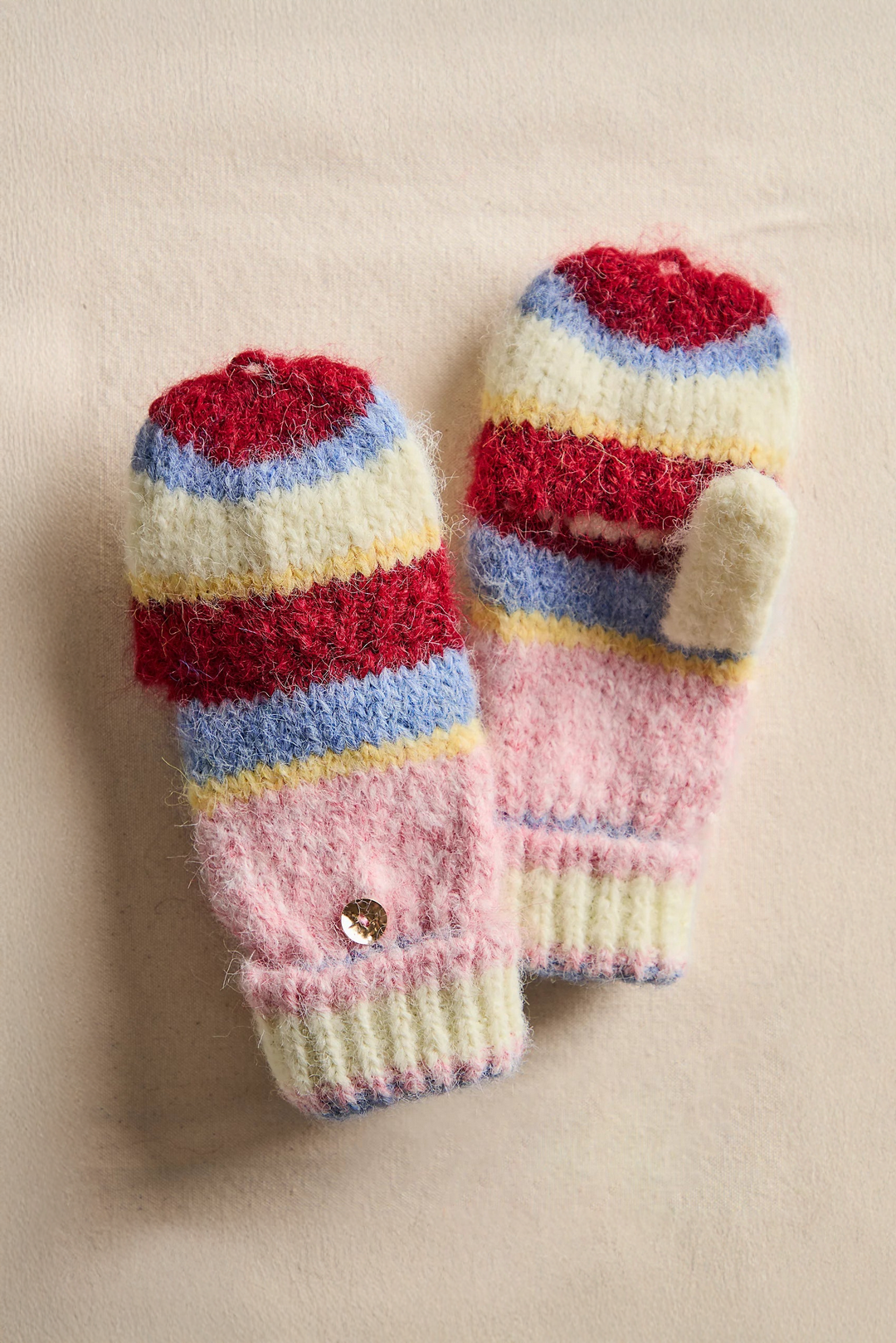 Free People Super Stripe Gloves