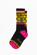 Gumball Poodle Crew Socks