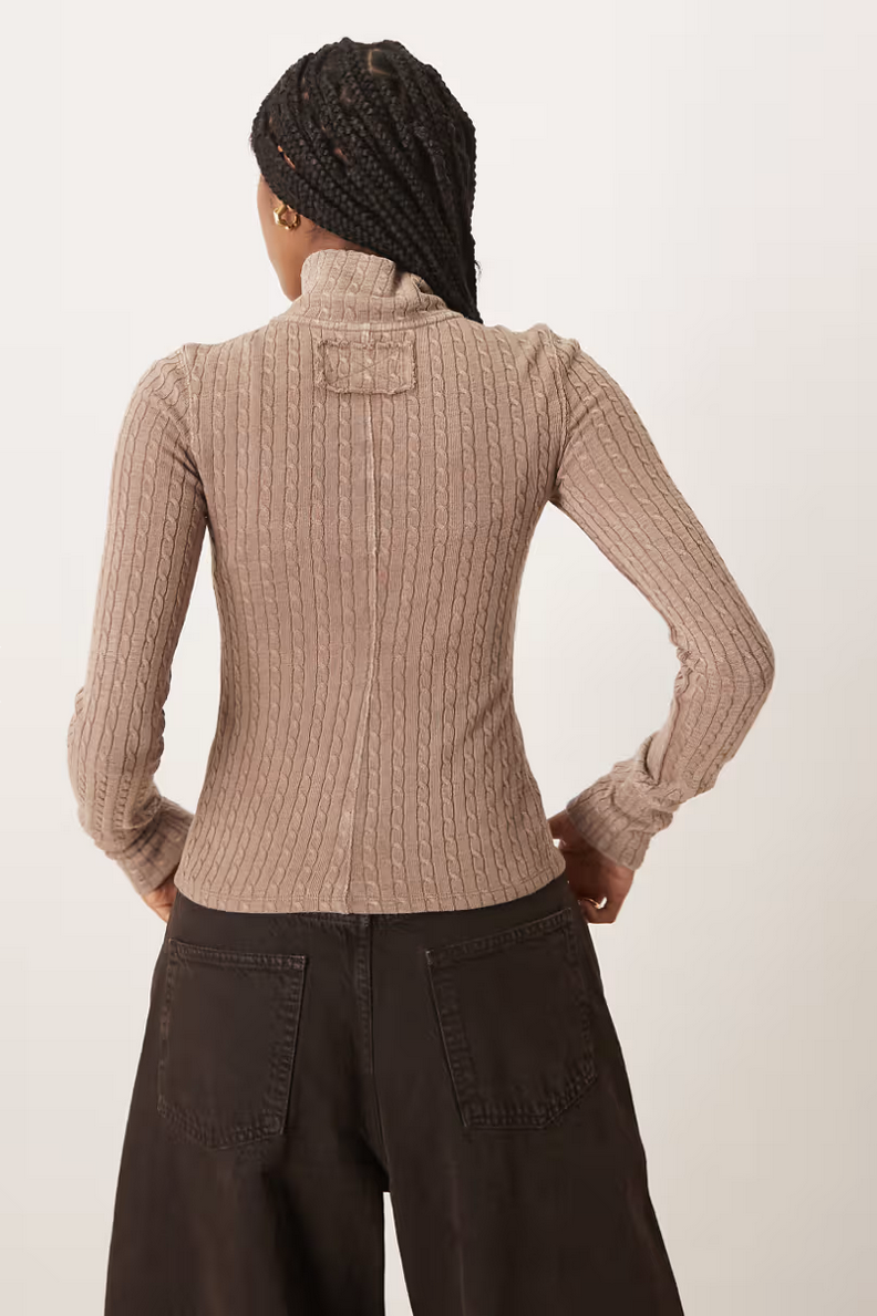 Free People Brunch Girl Zip Up