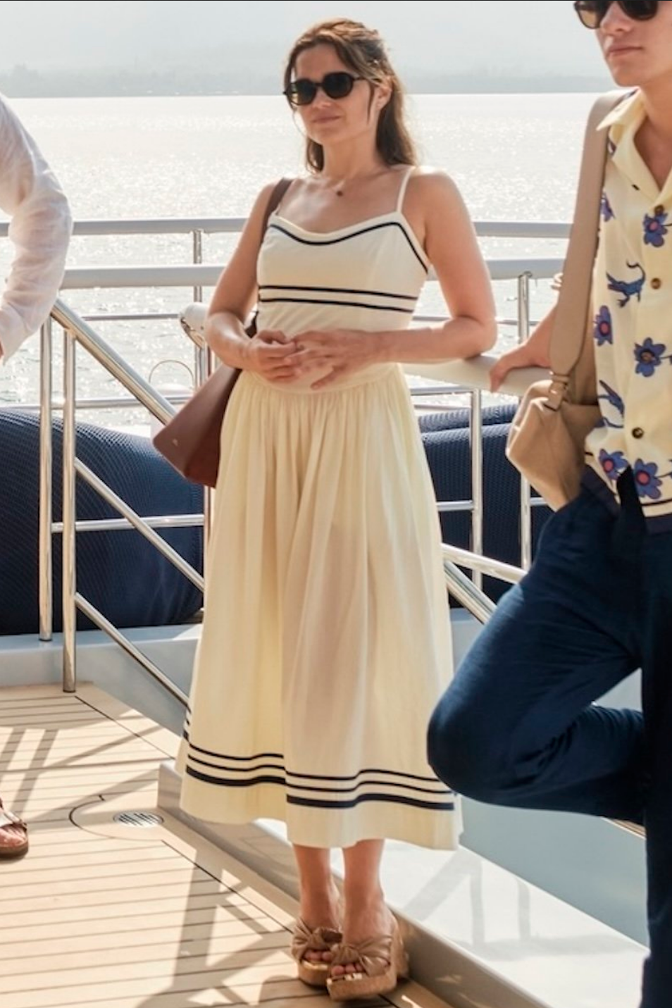 Moon River Piper Cotton Midi Dress