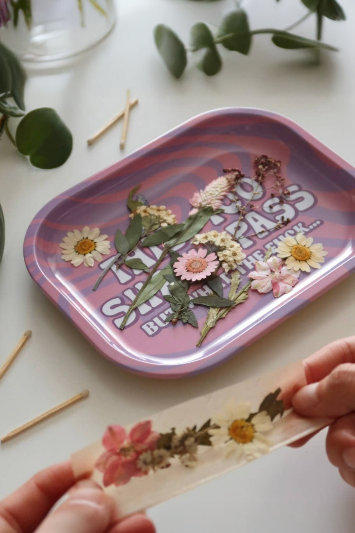 Properly Improper Metal Rolling Tray