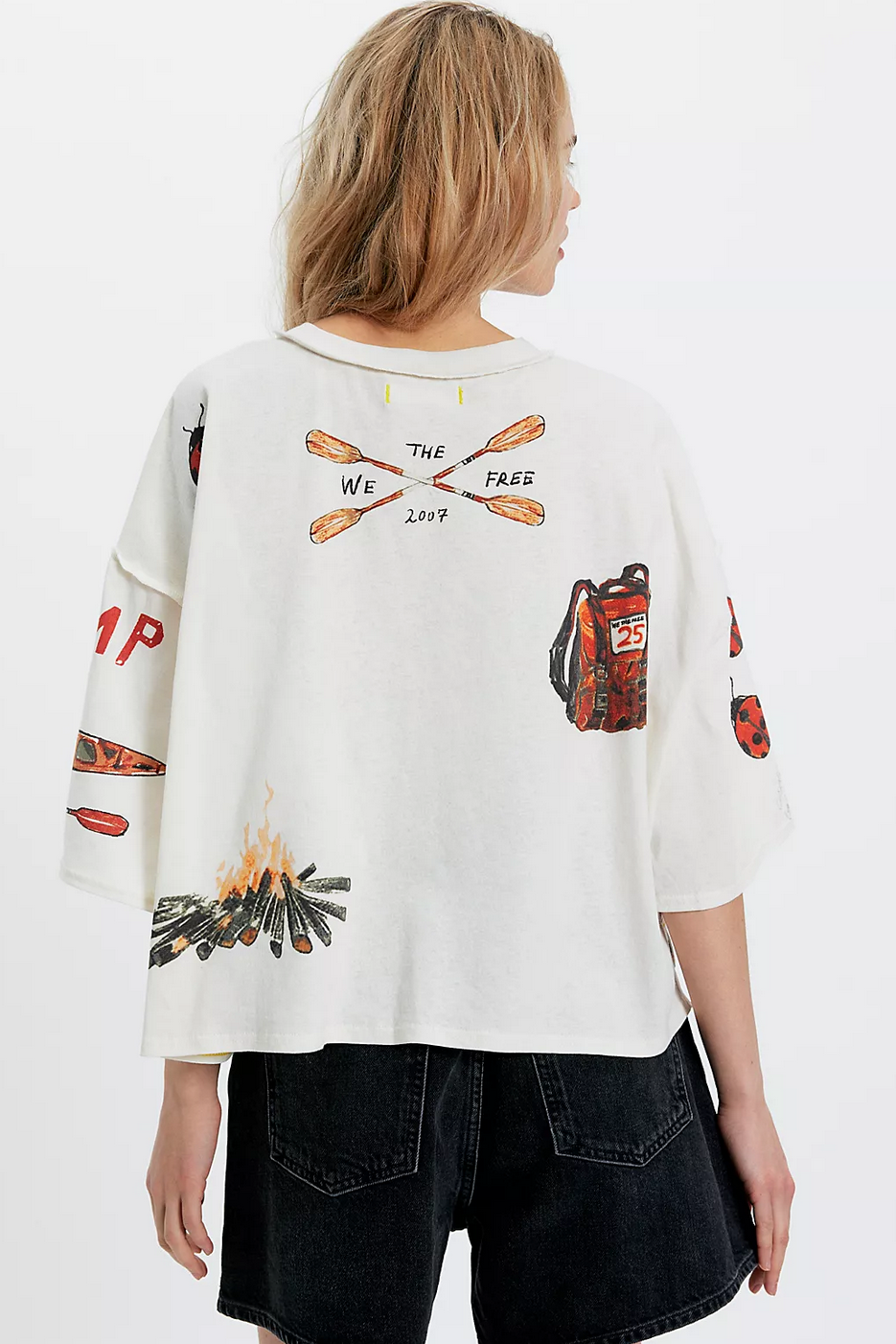 Free People Mountain View Graphic Tee