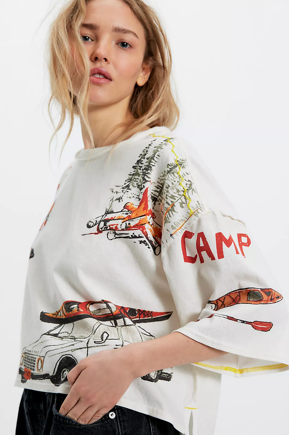 Free People Mountain View Graphic Tee