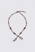 Y2K Beaded Double Strand Necklace