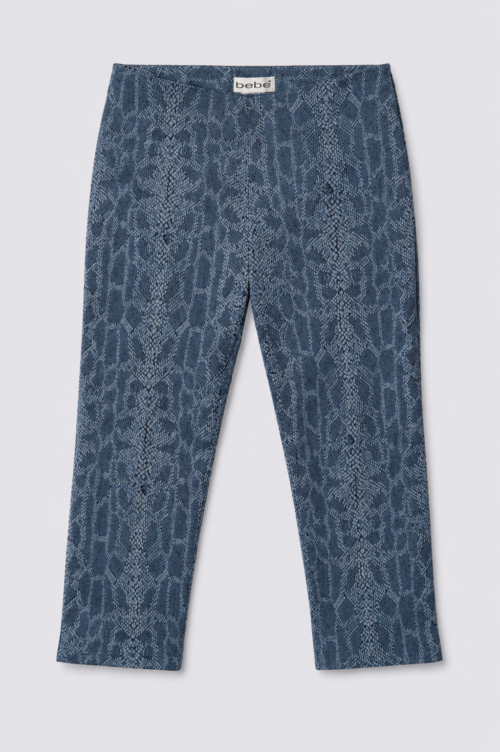 Y2K Bebe Snakeprint Lowrise Capris