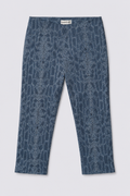 Y2K Bebe Snakeprint Lowrise Capris