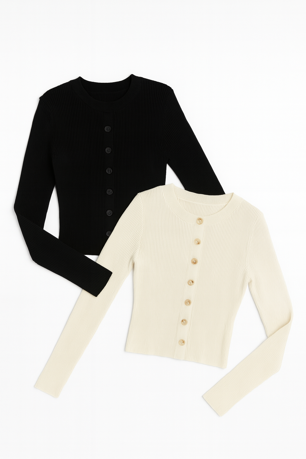 Amelia Ribbed Cardi Top
