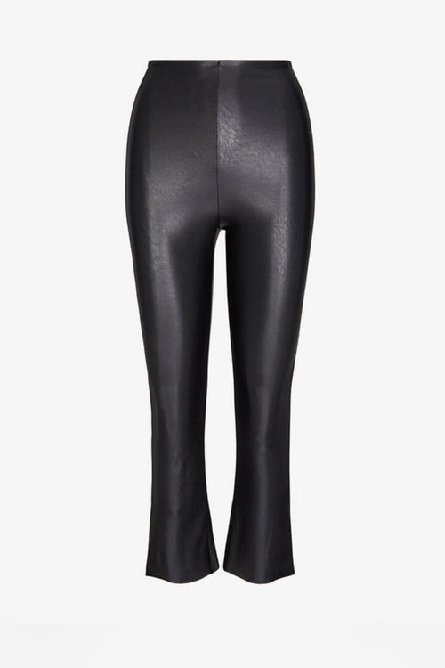 Commando Faux Leather Cropped Flare