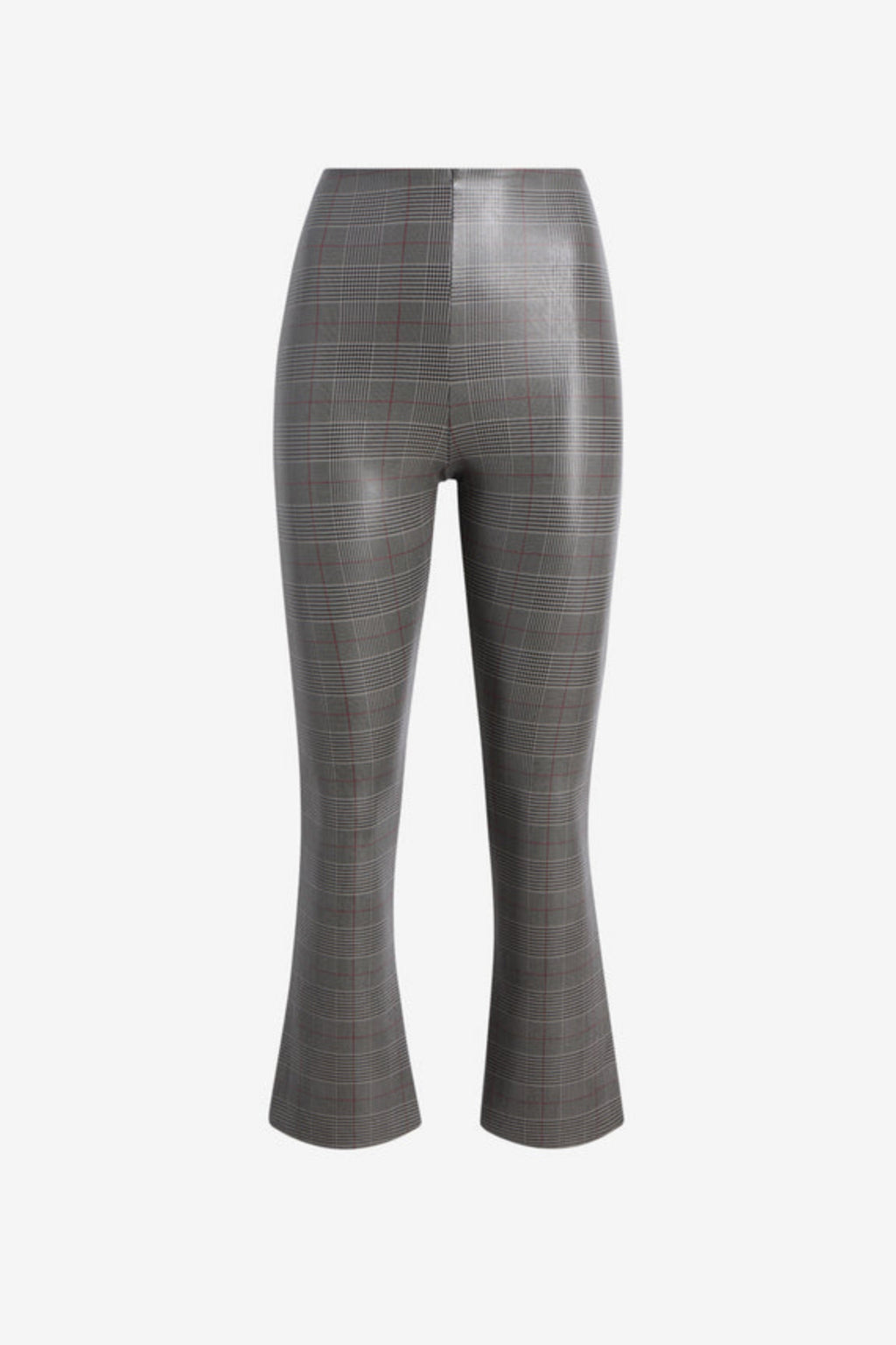 Commando Faux Leather Print Cropped Flares