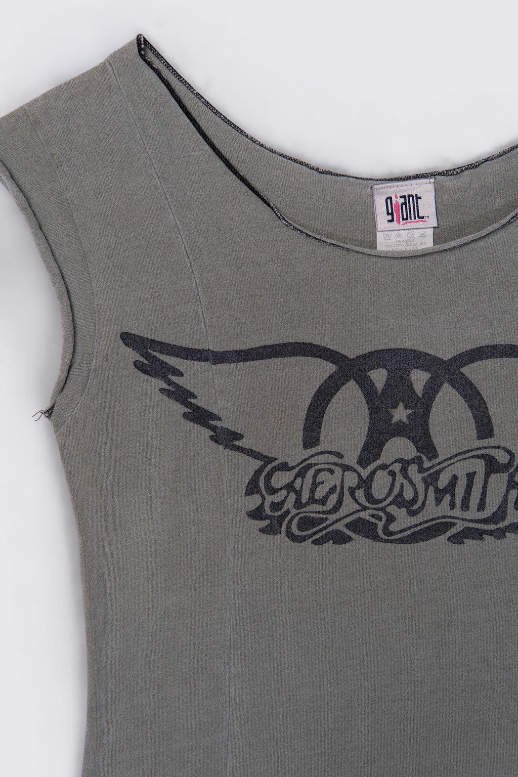Rare 90s Giant Aerosmith Deconstructed Baby Tee