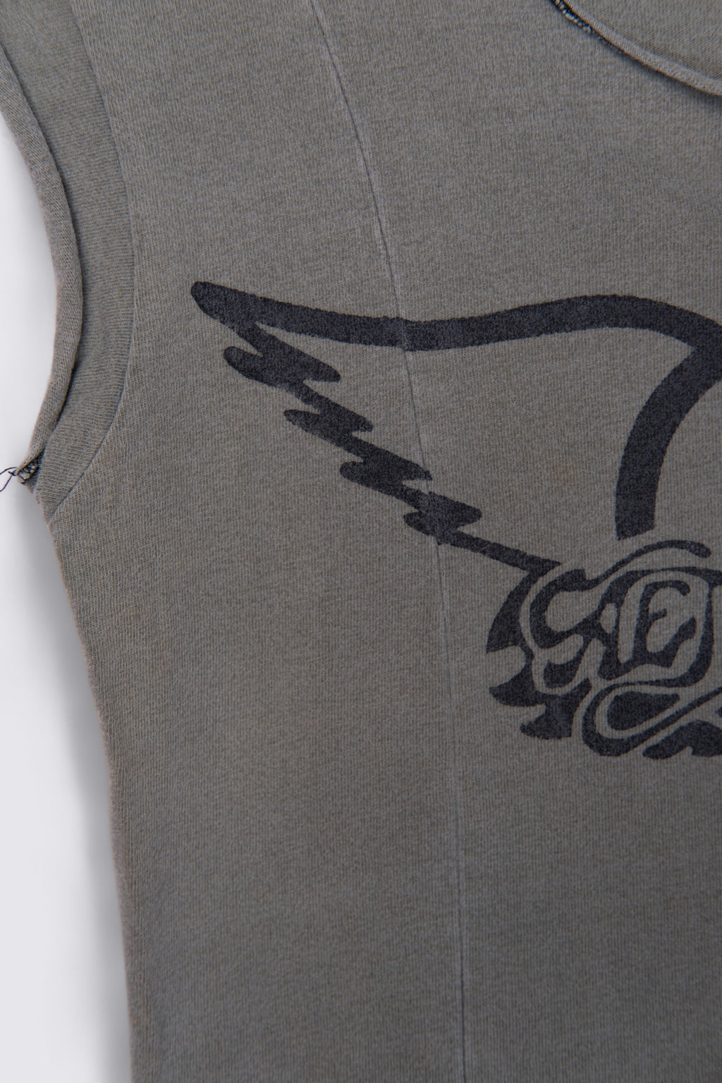 Rare 90s Giant Aerosmith Deconstructed Baby Tee