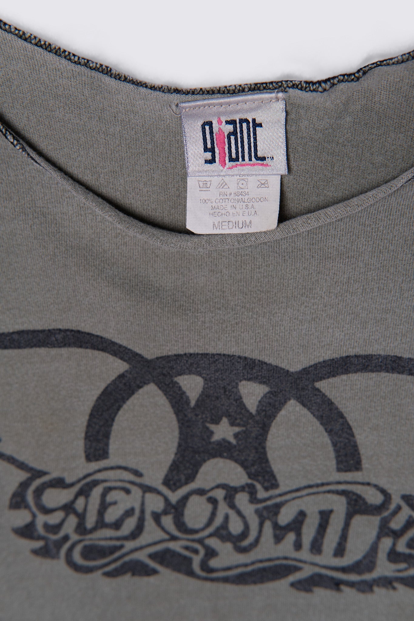 Rare 90s Giant Aerosmith Deconstructed Baby Tee