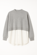 Sutton Twofer Boxy Knit