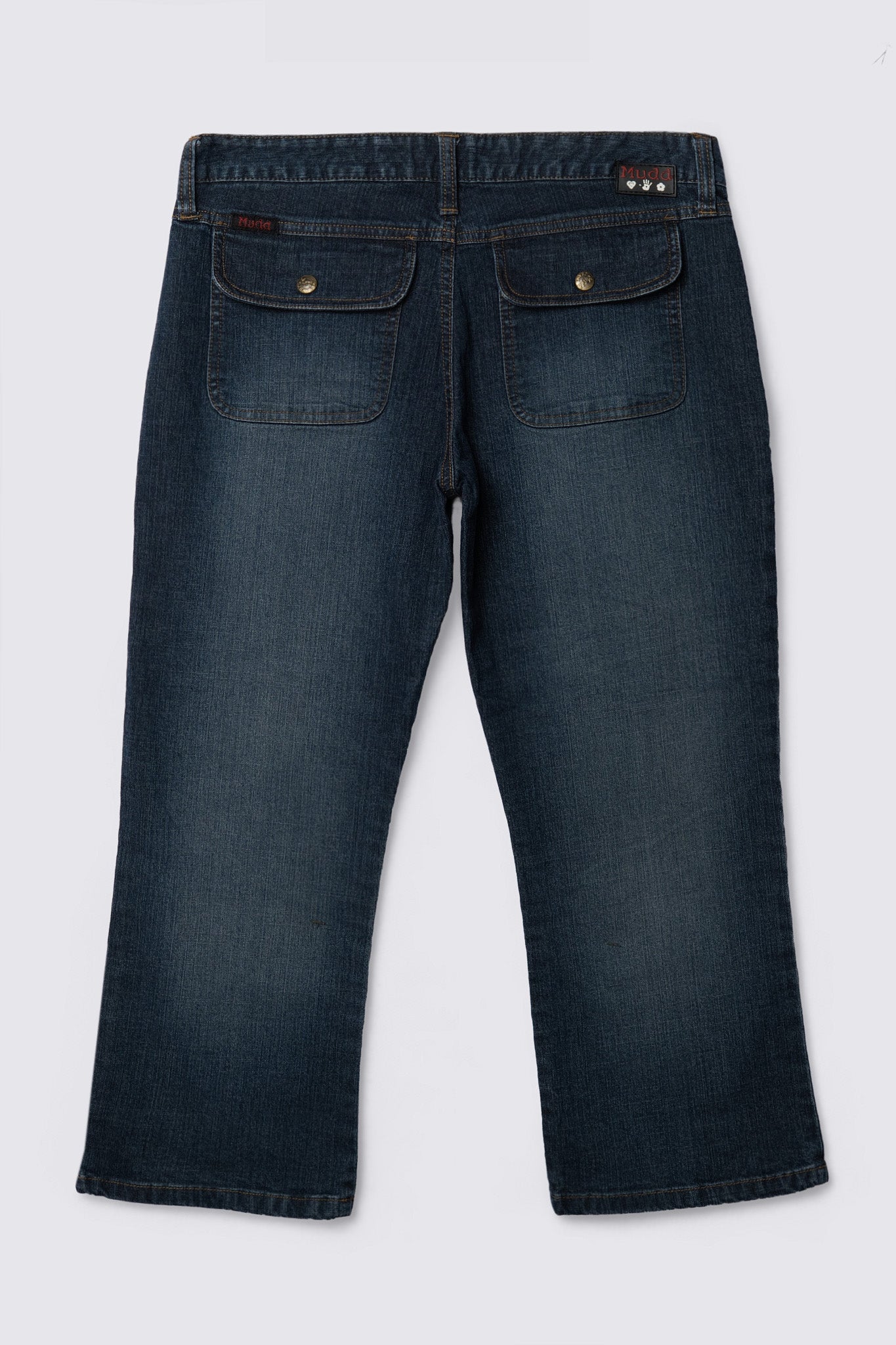 Y2K Mudd Midrise Denim Capris