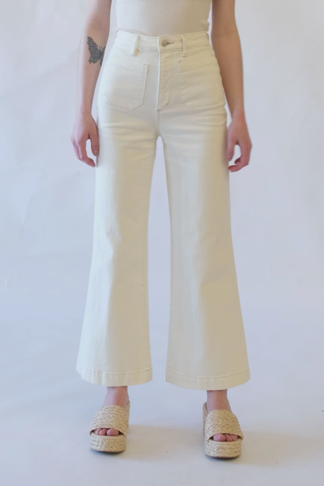 Rolla's Sailor Jeans - Buttercream