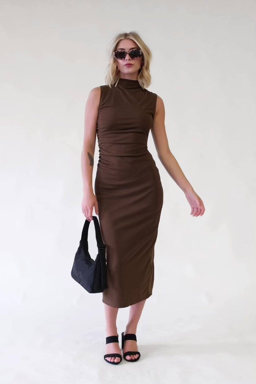 Steve Madden Mo Mesh Midi Dress