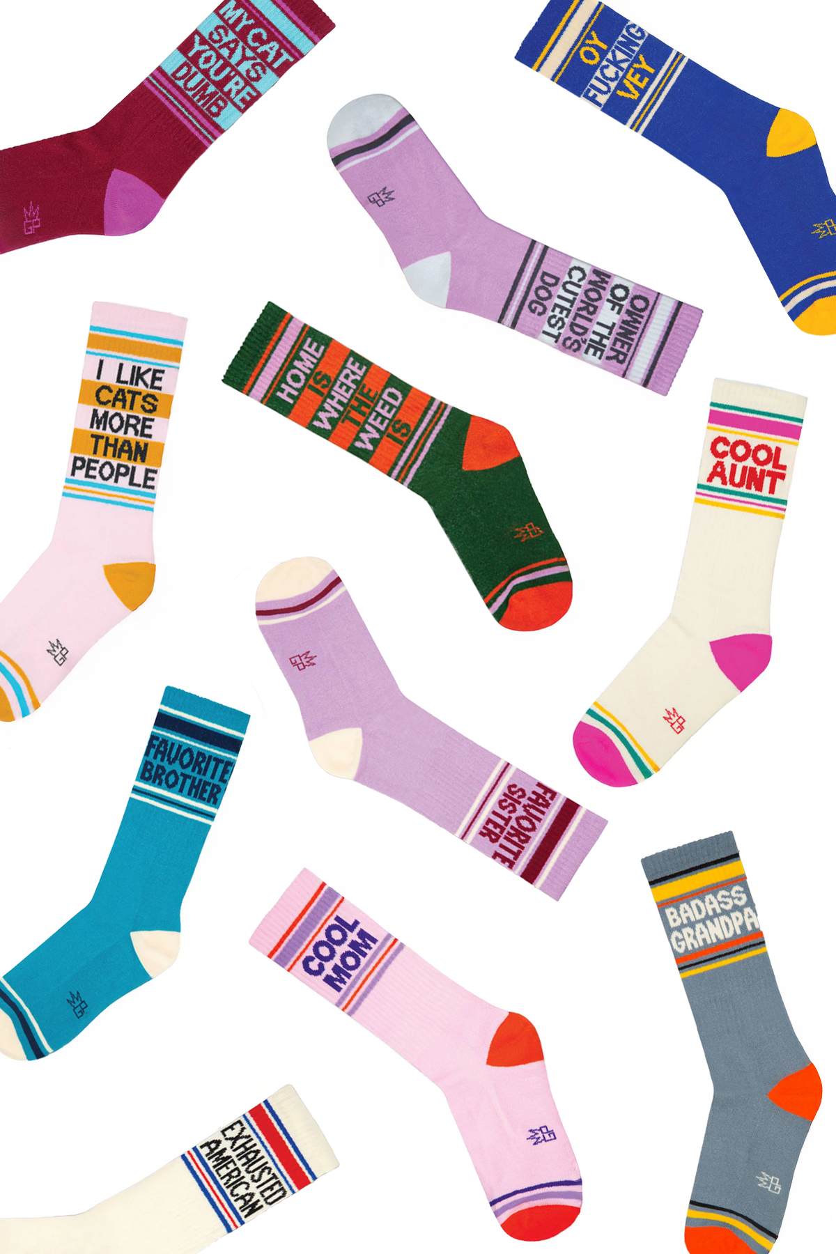 Gumball Poodle Crew Socks