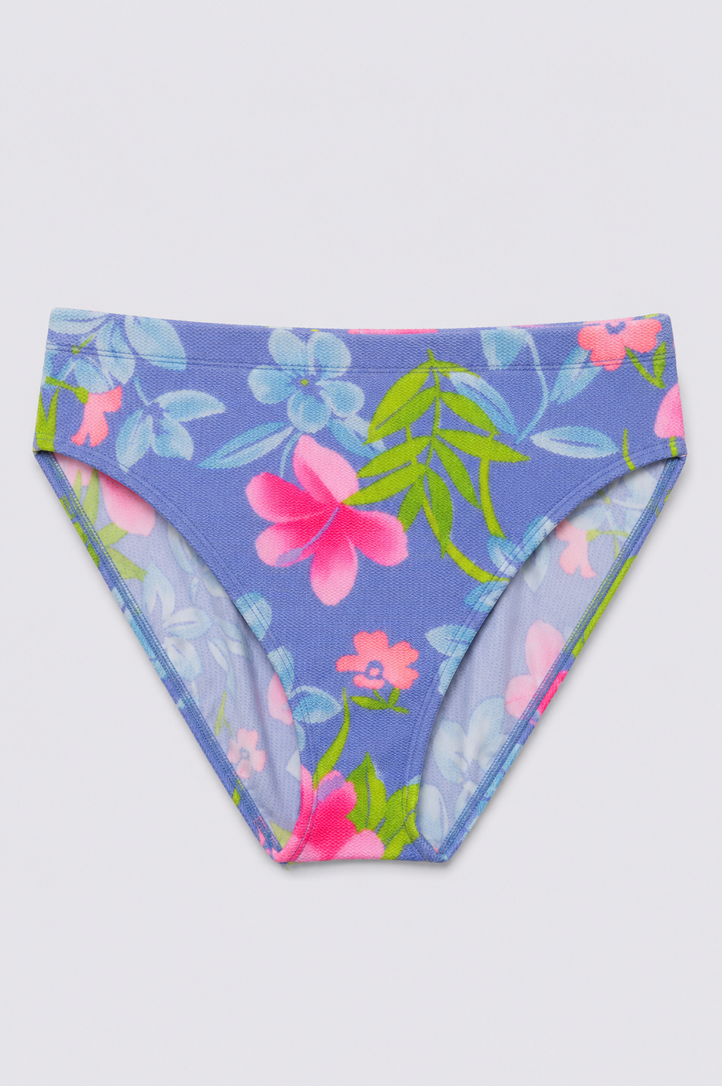 90s Floral High Cut Tankini